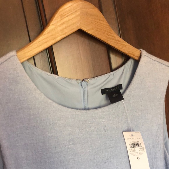 Felted wool Ann Taylor Factory sleeveless dress - Picture 2 of 9